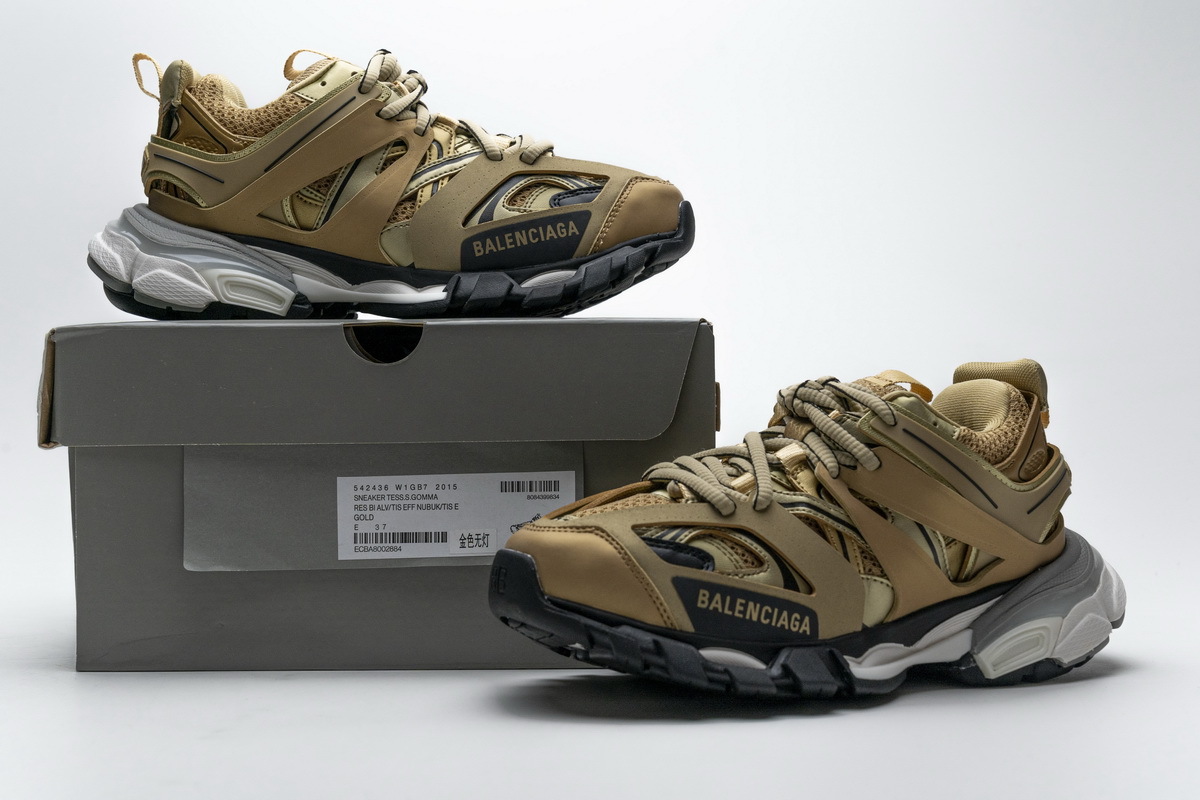 Coco Shoes Balenciaga Track Gold 542436 W2CD1 8000 - Cocoshoesvip.net