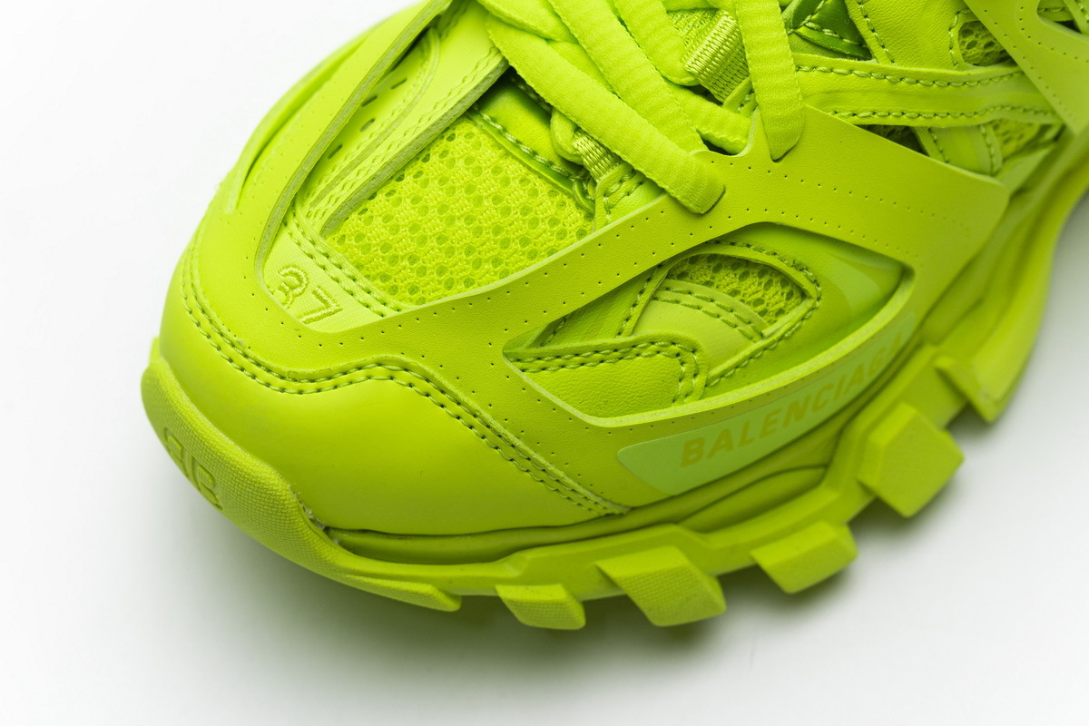 Coco Shoes Balenciaga Track Fluorescent Yellow (Without LED) 542436W1GB72014 - Cocoshoesvip.net