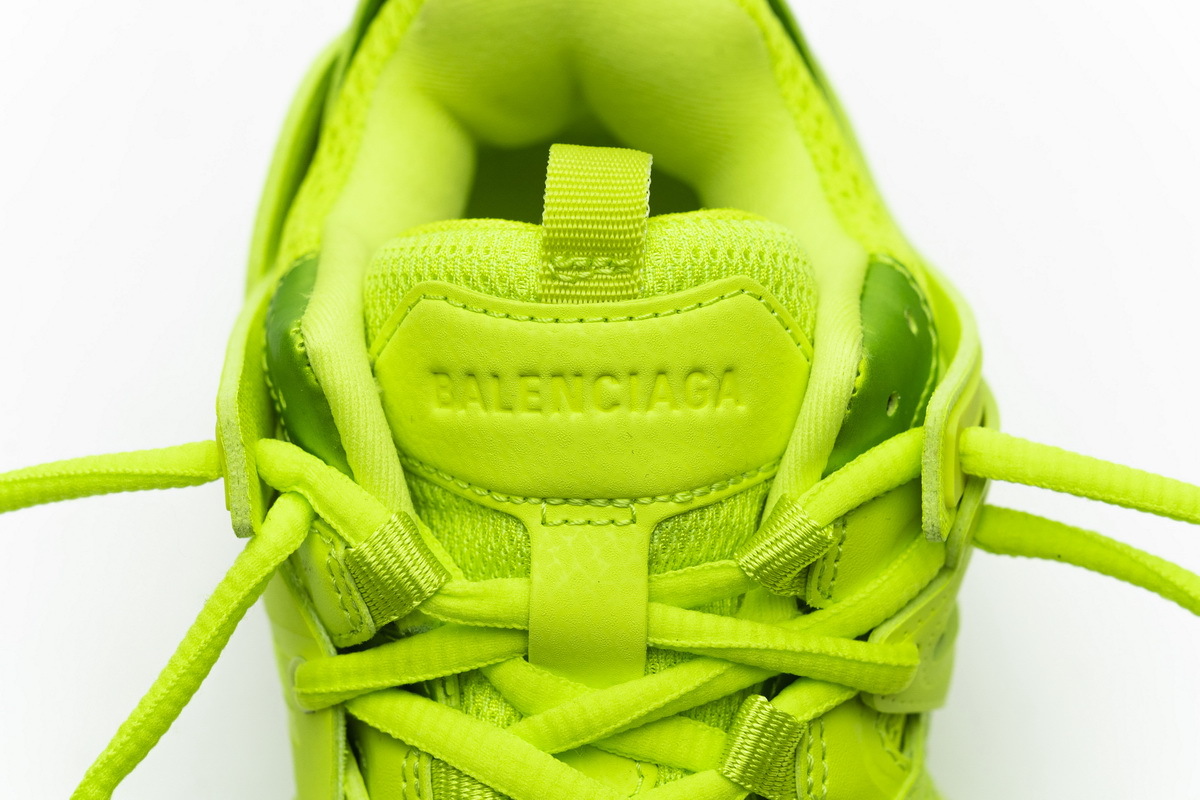 Coco Shoes Balenciaga Track Fluorescent Yellow (Without LED) 542436W1GB72014 - Cocoshoesvip.net