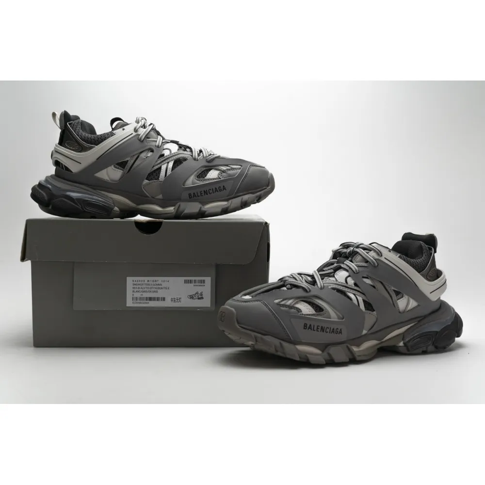 Coco Shoes Balenciaga Track Grey White (Without LED) 555036W2GB71214 - Cocoshoesvip.net