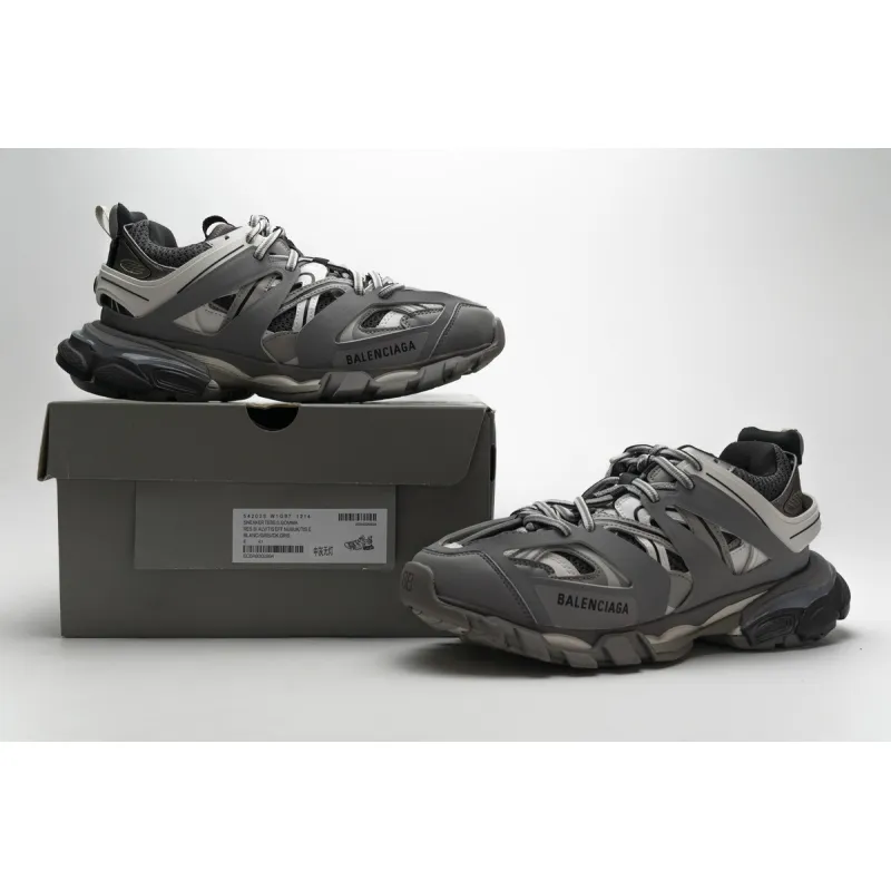 Coco Shoes Balenciaga Track Grey White (Without LED) 555036W2GB71214 - Cocoshoesvip.net