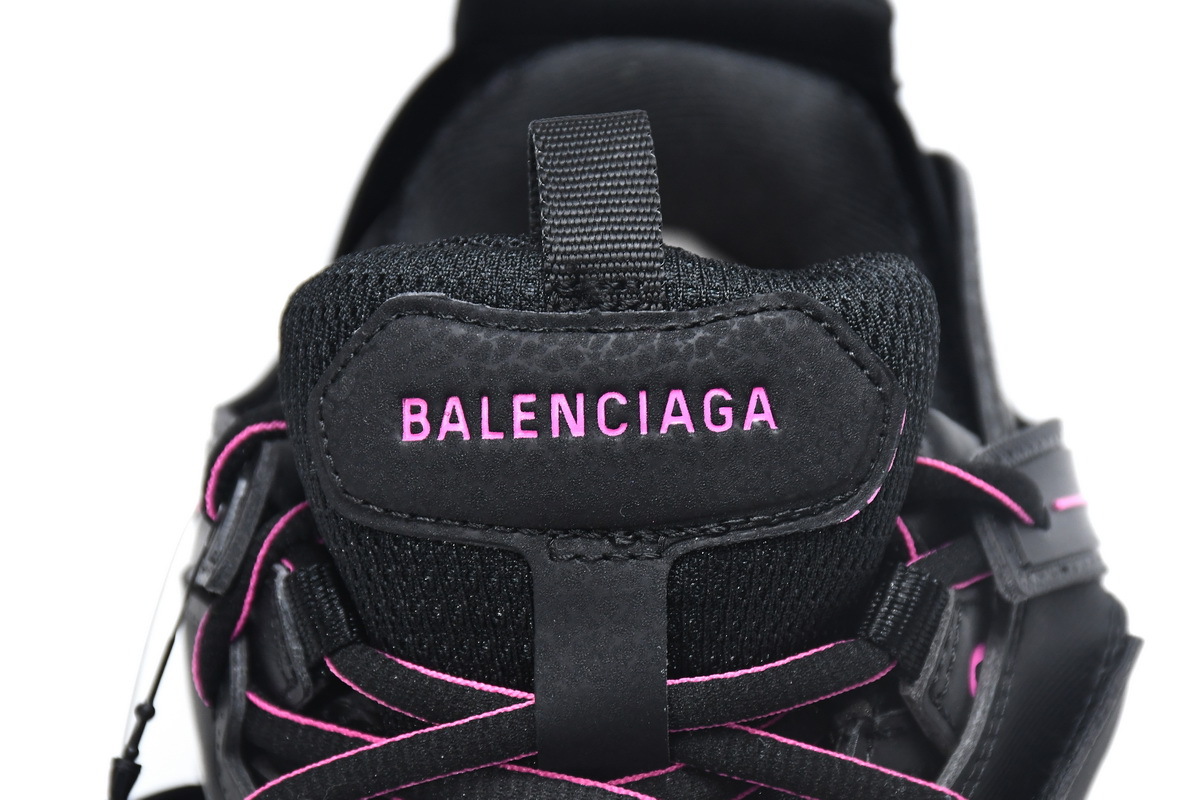 Coco Shoes Balenciaga Track Washed Black Pink 542436W3AC21055 - Cocoshoesvip.net