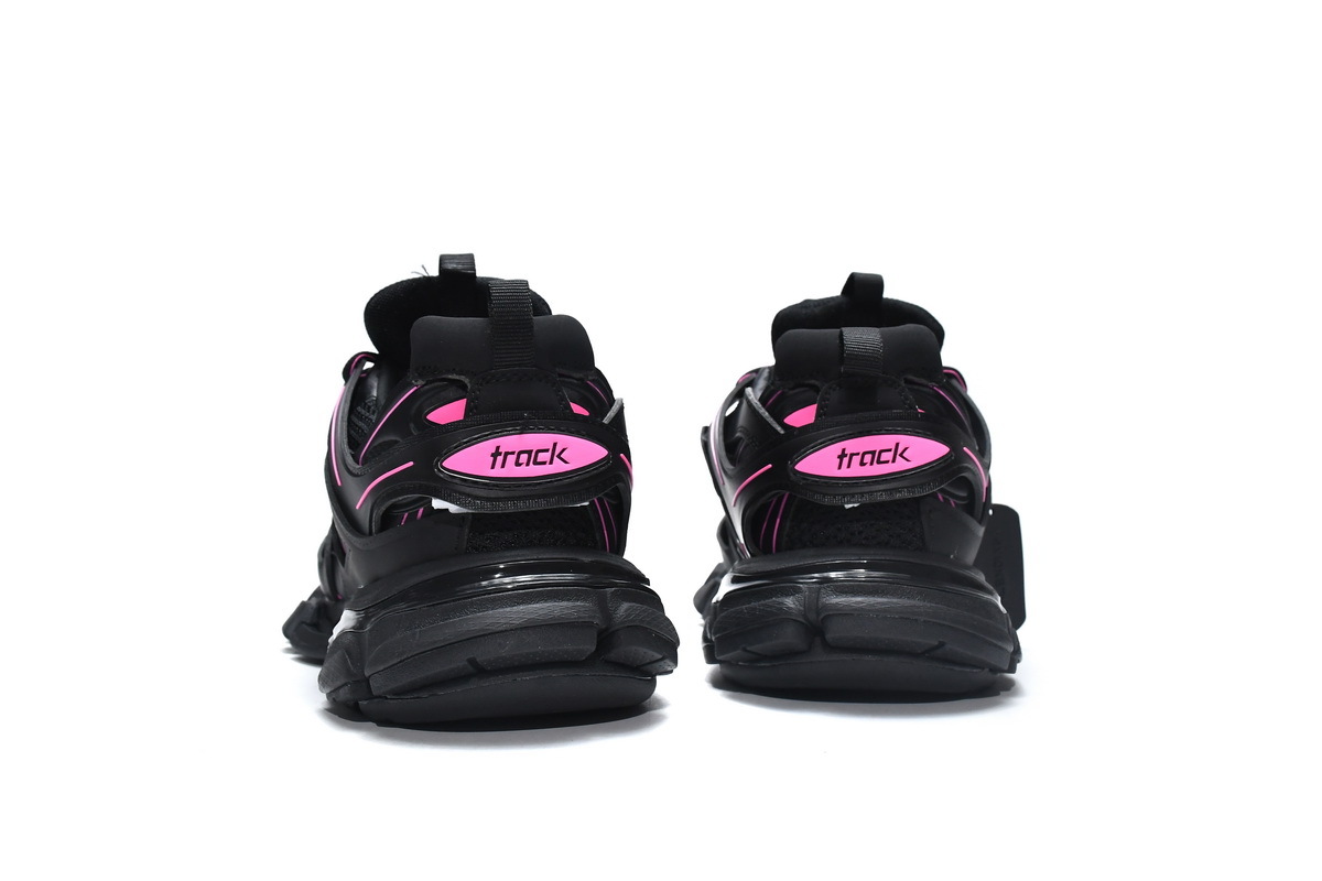 Coco Shoes Balenciaga Track Washed Black Pink 542436W3AC21055 - Cocoshoesvip.net