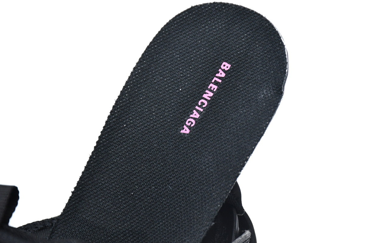 Coco Shoes Balenciaga Track Washed Black Pink 542436W3AC21055 - Cocoshoesvip.net