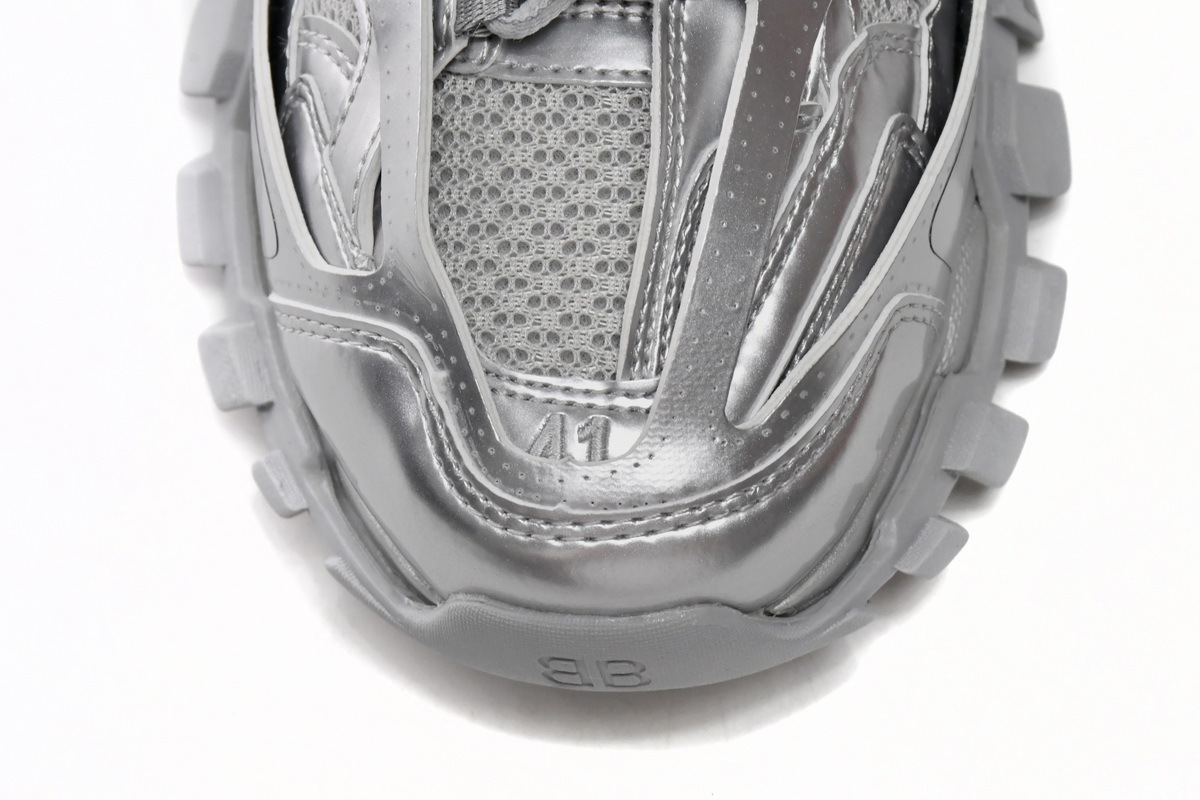 Coco Shoes Balenciaga Track Bright Silver 542436W2FS38100 - Cocoshoesvip.net