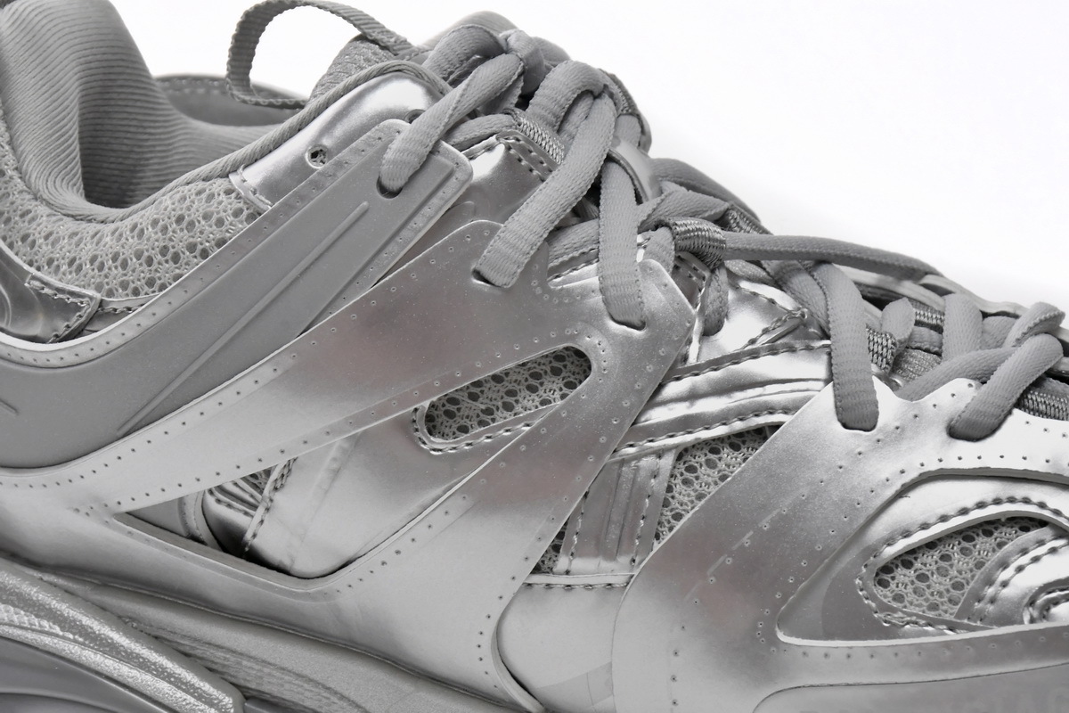 Coco Shoes Balenciaga Track Bright Silver 542436W2FS38100 - Cocoshoesvip.net