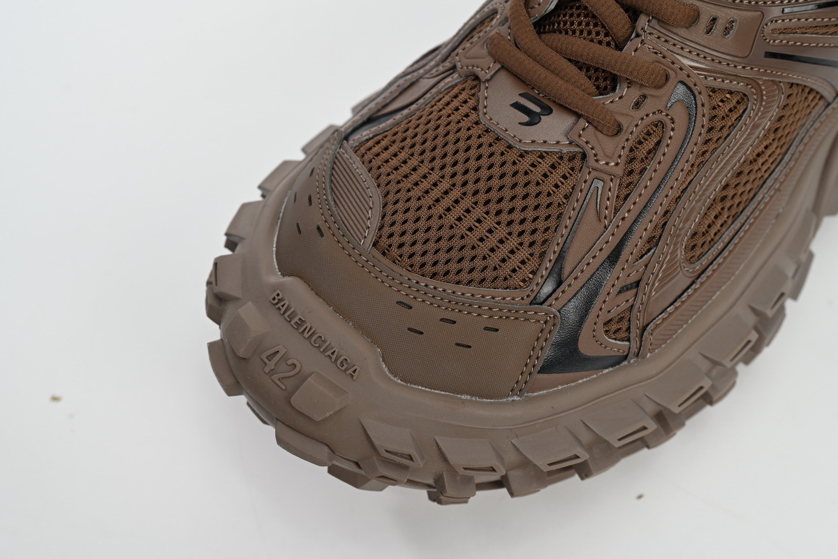 Coco Shoes Balenciaga Defender Black Brown 685611W3RBS2408 - Cocoshoesvip.net