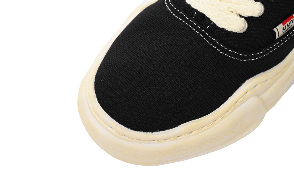 Coco Shoes Maison Mihara Yasuhiro White And Retro Black Yellow A07FW719 NO.742 - Cocoshoesvip.net