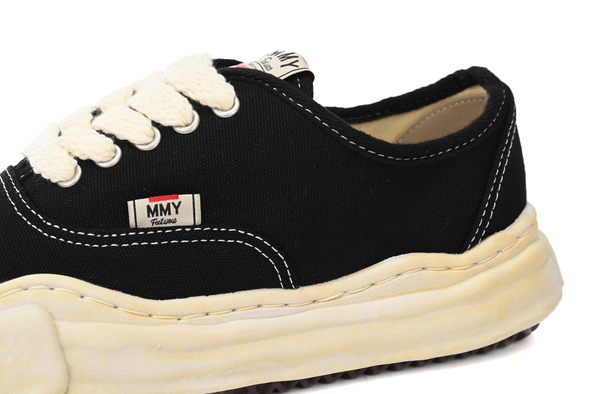 Coco Shoes Maison Mihara Yasuhiro White And Retro Black Yellow A07FW719 NO.742 - Cocoshoesvip.net