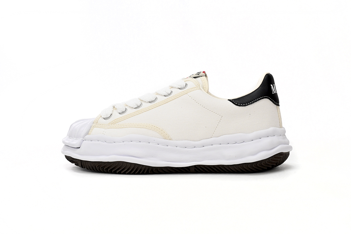 Coco Shoes Maison Mihara Yasuhiro White And White Yellow A06FW704 NO.704 - Cocoshoesvip.net