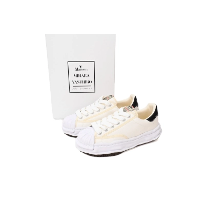 Coco Shoes Maison Mihara Yasuhiro White And White Yellow A06FW704 NO.704 02
