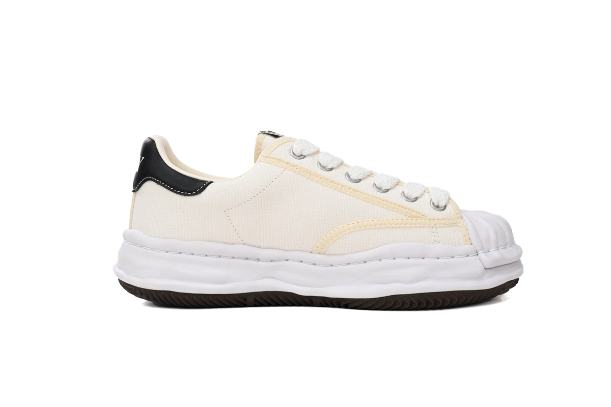Coco Shoes Maison Mihara Yasuhiro White And White Yellow A06FW704 NO.704 - Cocoshoesvip.net