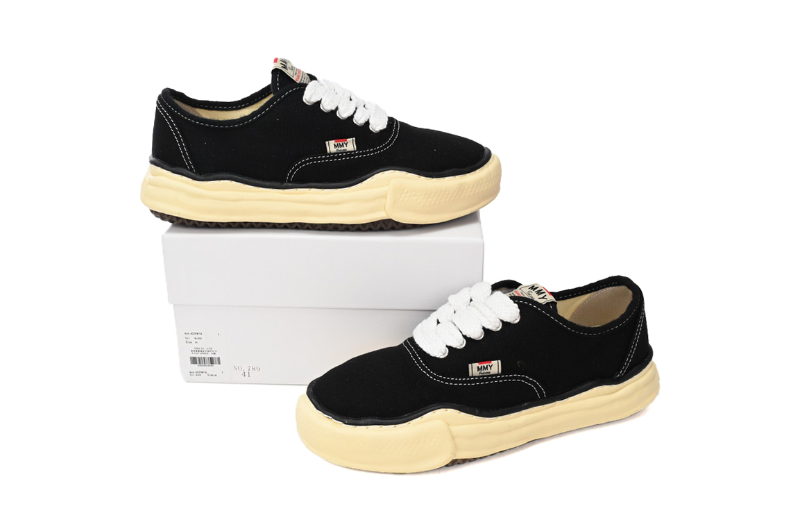 Coco Shoes Mihara Yasuhiro White And Black Yellow A07FW719 NO.789 - Cocoshoesvip.net