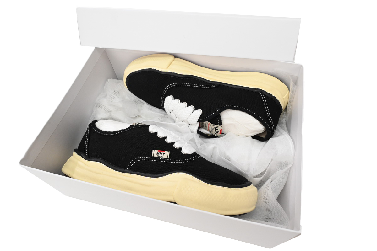 Coco Shoes Mihara Yasuhiro White And Black Yellow A07FW719 NO.789 - Cocoshoesvip.net