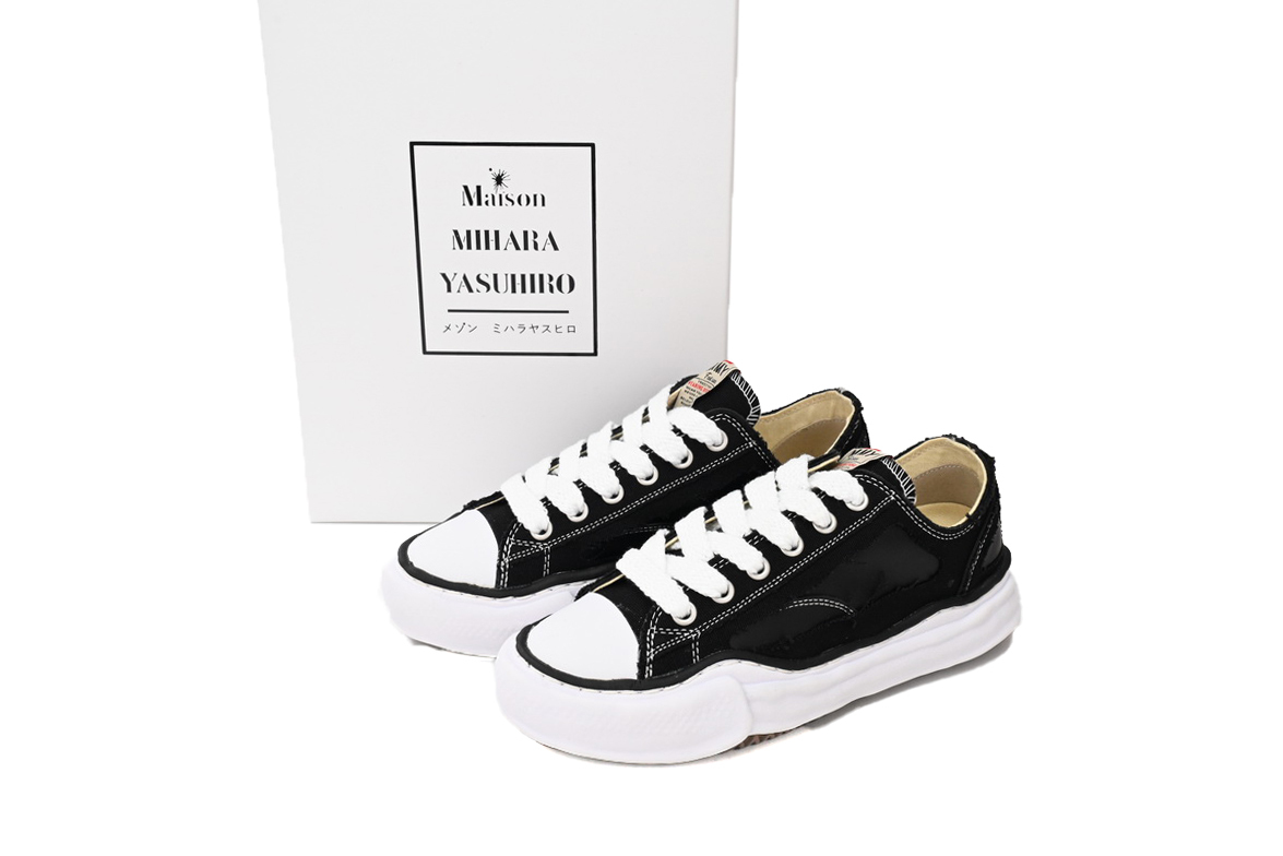 Coco Shoes Mihara Yasuhiro White And White And Black A04FW710 NO.782 - Cocoshoesvip.net
