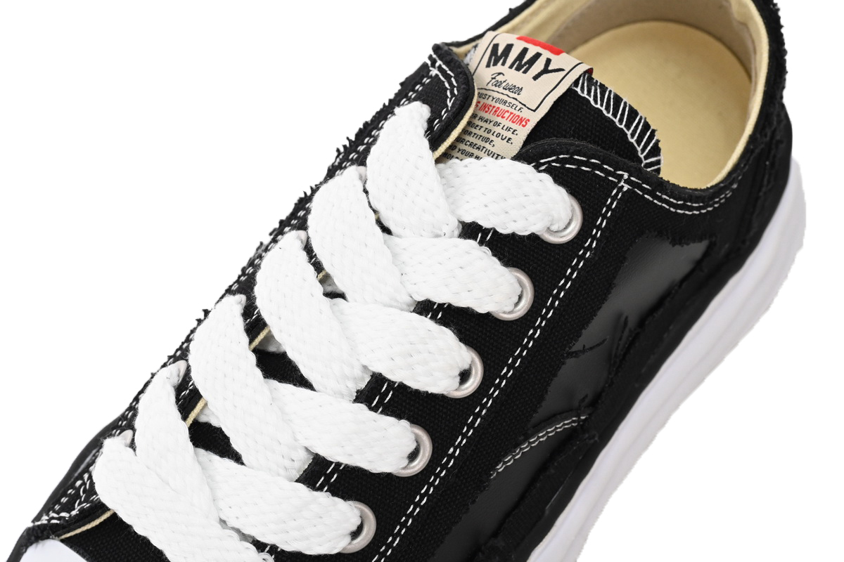 Coco Shoes Mihara Yasuhiro White And White And Black A04FW710 NO.782 - Cocoshoesvip.net