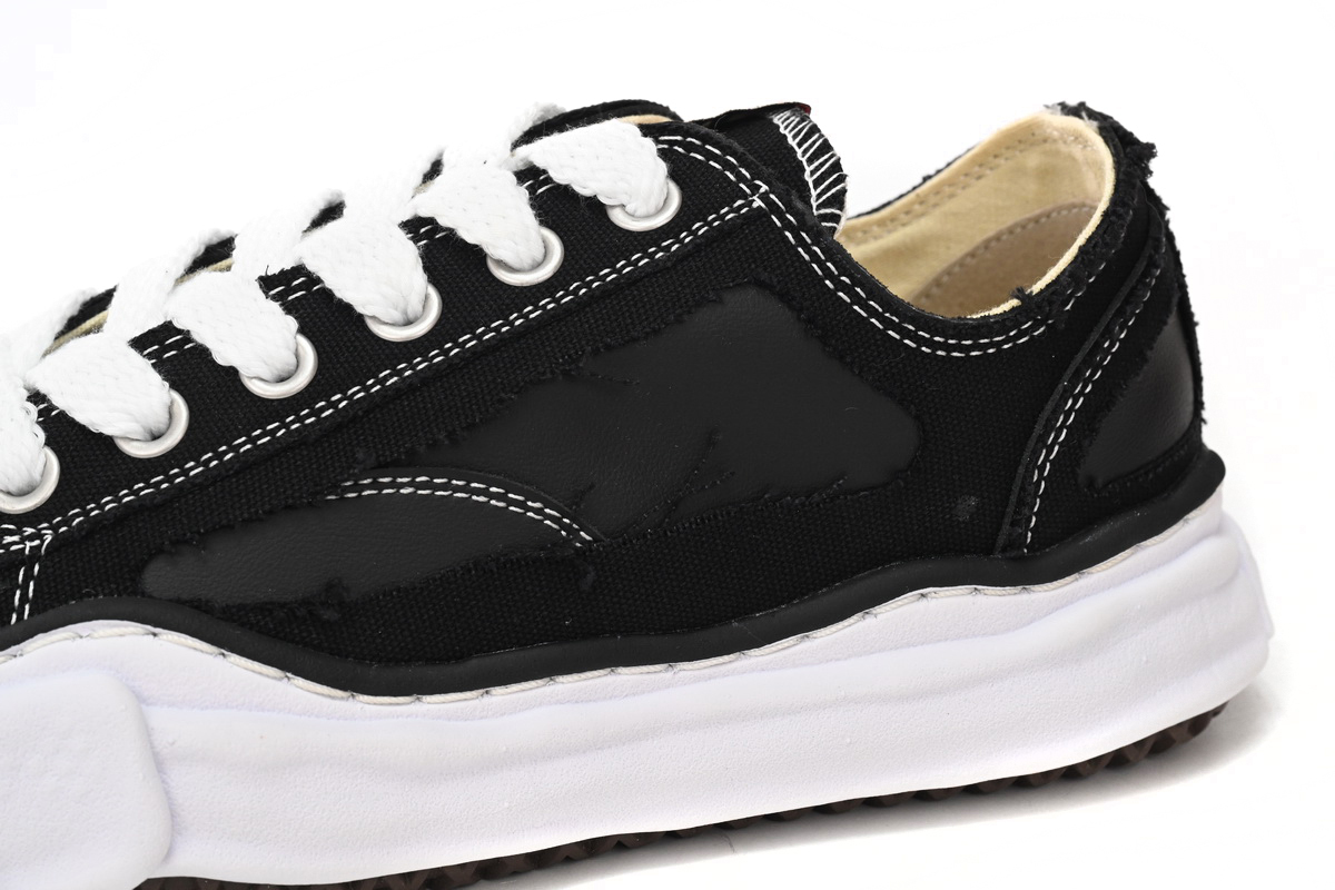 Coco Shoes Mihara Yasuhiro White And White And Black A04FW710 NO.782 - Cocoshoesvip.net