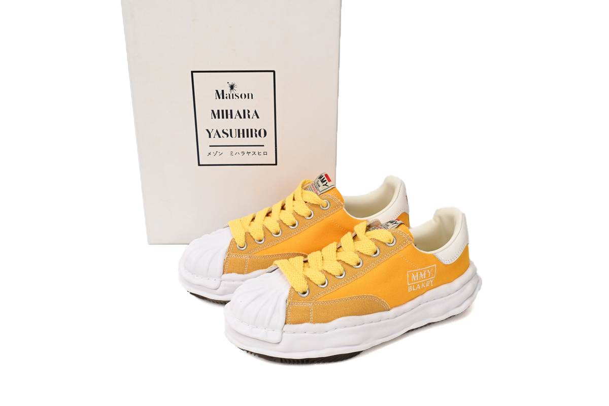 Coco Shoes Mihara Yasuhiro White And White Yellow A08FW731 NO.764 - Cocoshoesvip.net