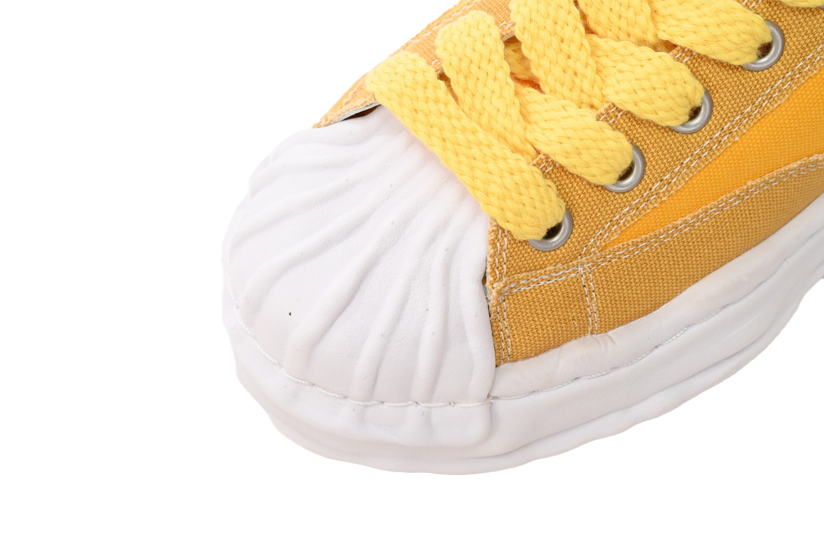 Coco Shoes Mihara Yasuhiro White And White Yellow A08FW731 NO.764 - Cocoshoesvip.net