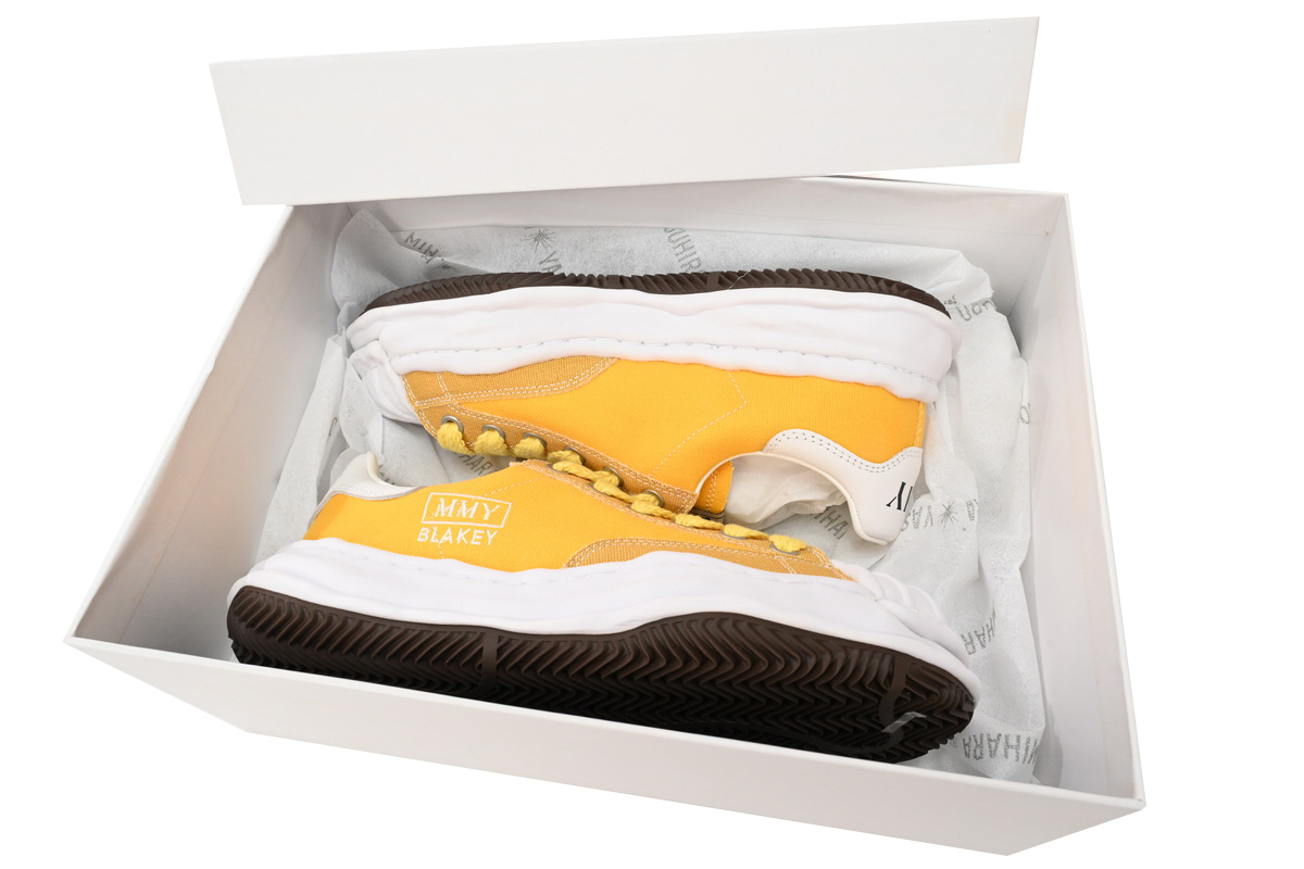 Coco Shoes Mihara Yasuhiro White And White Yellow A08FW731 NO.764 - Cocoshoesvip.net