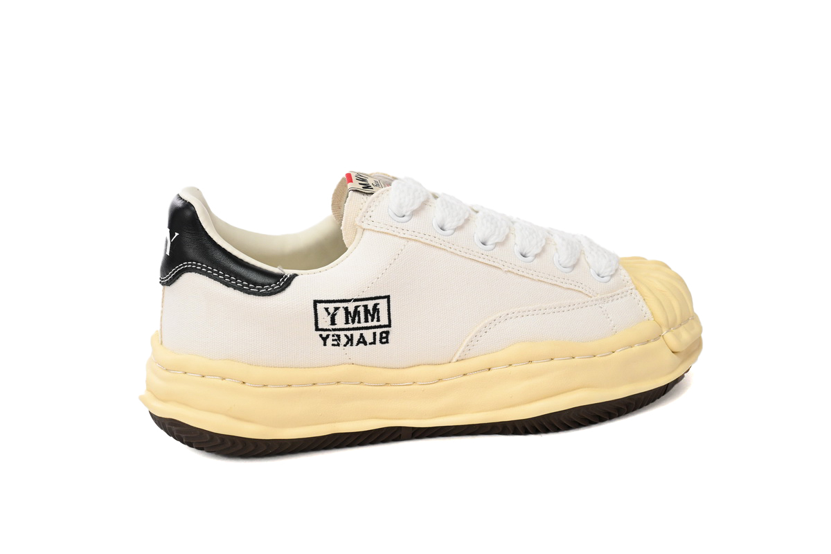 Coco Shoes Mihara Yasuhiro White And White Yellow Black Background A09FW732 NO.785 - Cocoshoesvip.net