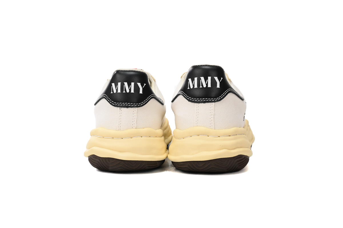 Coco Shoes Mihara Yasuhiro White And White Yellow Black Background A09FW732 NO.785 - Cocoshoesvip.net