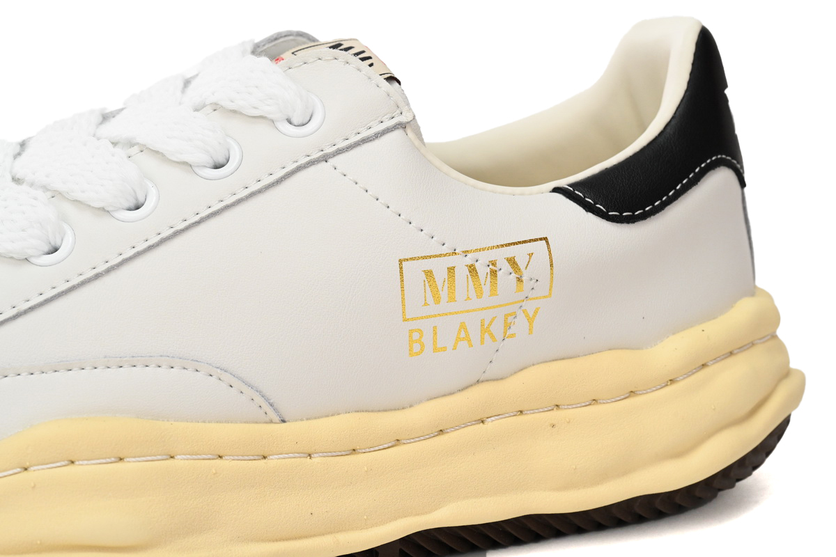 Coco Shoes Mihara Yasuhiro White And White Yellow Black Tail A09FW731 NO.786 - Cocoshoesvip.net