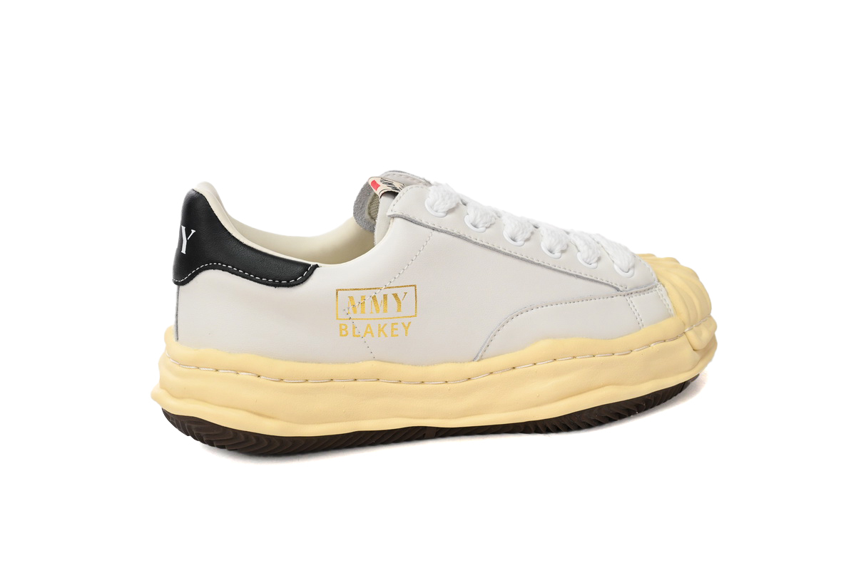 Coco Shoes Mihara Yasuhiro White And White Yellow Black Tail A09FW731 NO.786 - Cocoshoesvip.net
