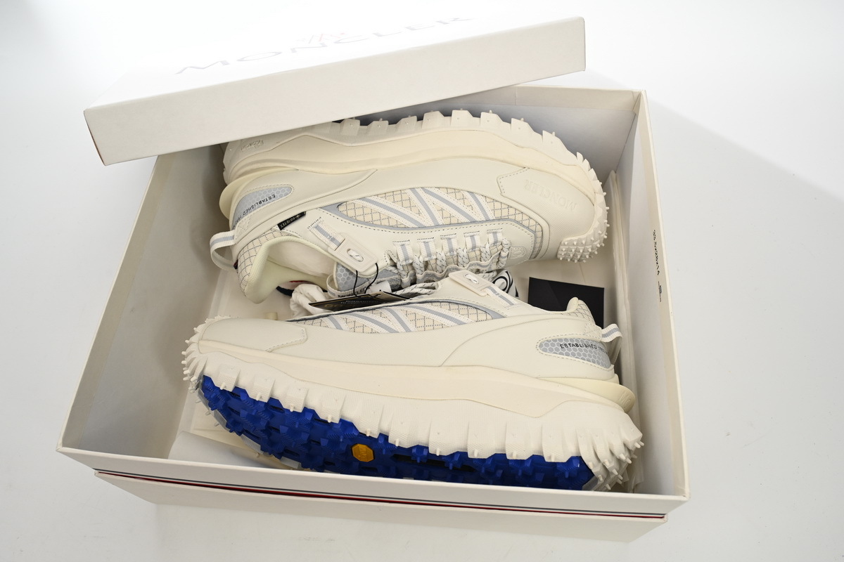 Coco Shoes Moncler Trailgrip Gore-Tex Low White 4M00230M2058-014 - Cocoshoesvip.net