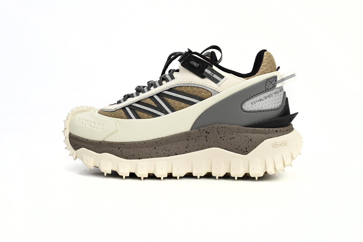 Coco Shoes Moncler Trailgrip Beige White I109A4M00260M2671P00 - Cocoshoesvip.net
