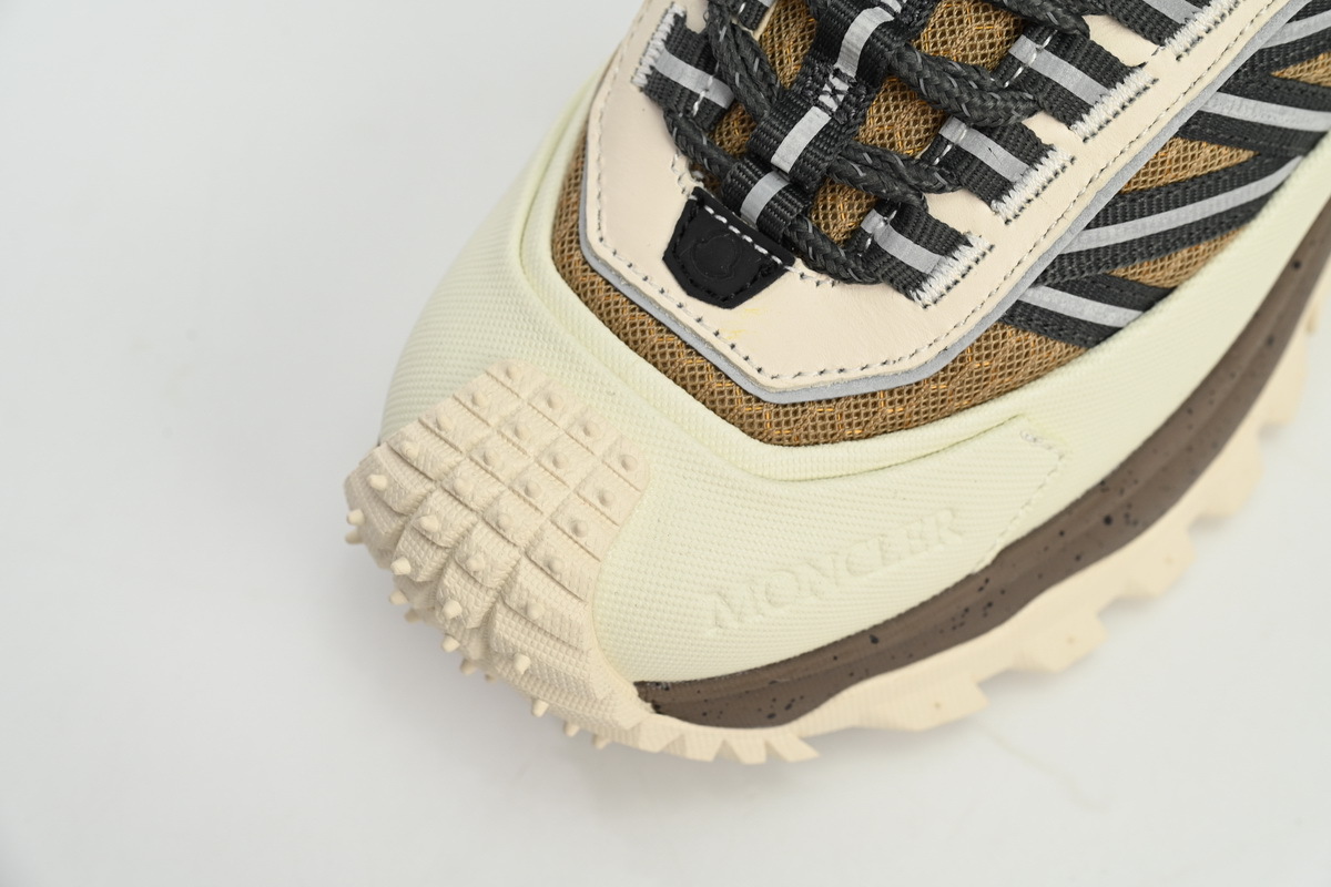 Coco Shoes Moncler Trailgrip Beige White I109A4M00260M2671P00 - Cocoshoesvip.net