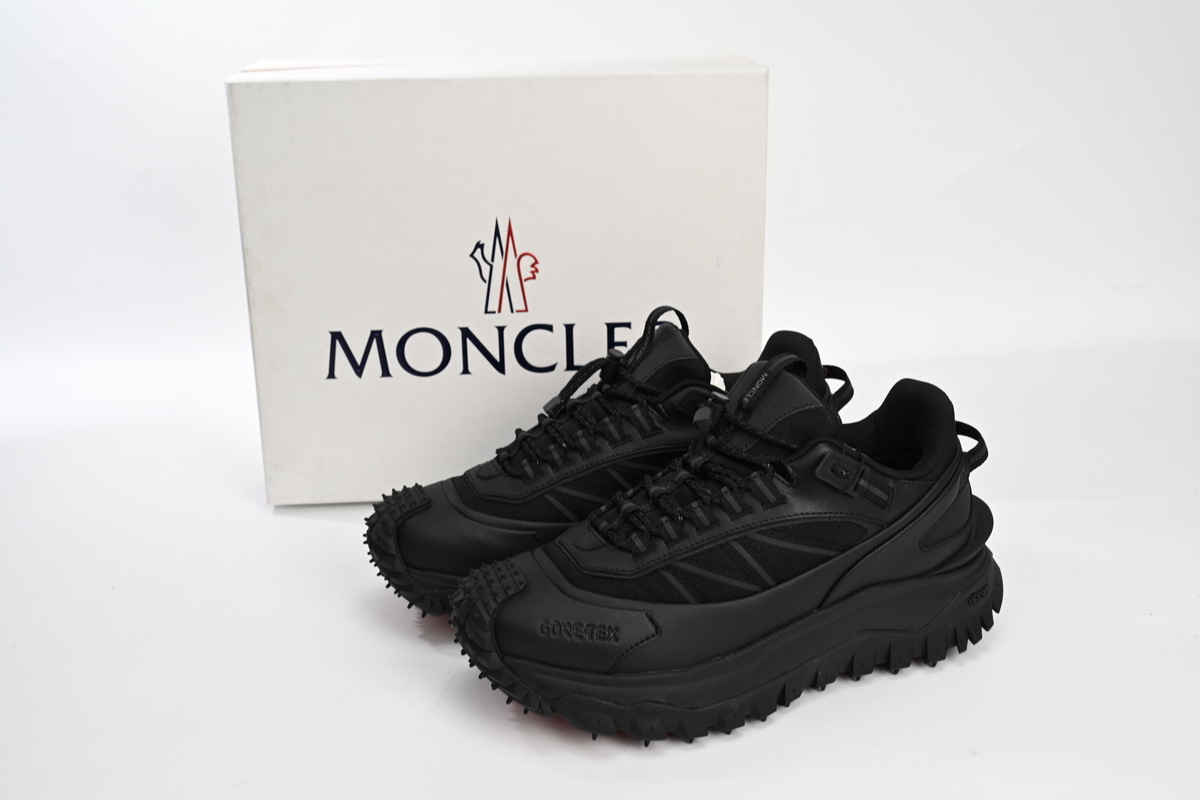 Coco Shoes Moncler Trailgrip Gore-Tex Low Black 4M00230M2058-999 - Cocoshoesvip.net