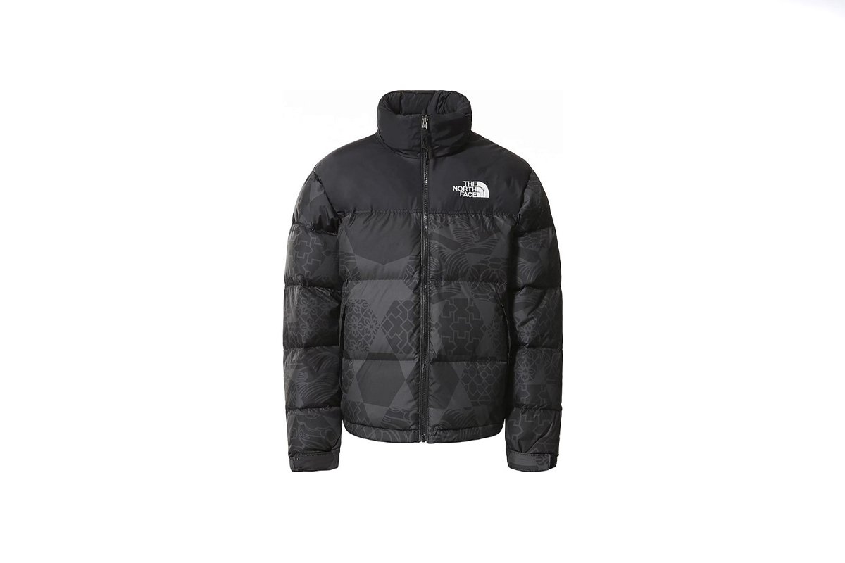 Coco Shoes The North Face 1996 Retro Nuptse IC Geo Tonal Print Jacket Black NF0A5IX43H3 - Cocoshoesvip.net