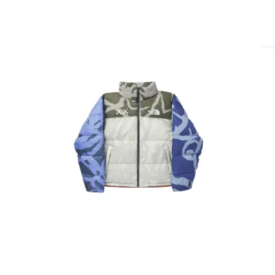 The North Face x KAWS Retro 1996 Nuptse Jacket Moonlight Ivory Nuptse Print NF0A7WLX 01