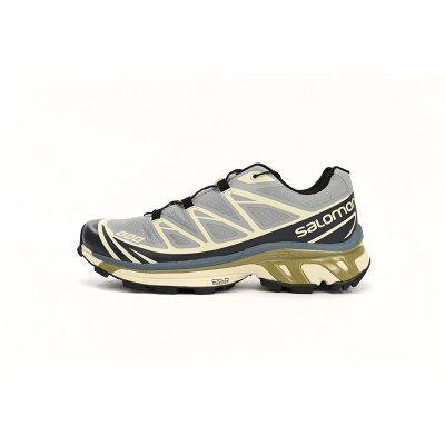 Coco Shoes Salomon XT-6 Gull Granada Sky Grey Green L47147900 01