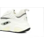 Coco Shoes Dior B22 Triple White Silver 3SN231YJG_H000 - Cocoshoesvip.net