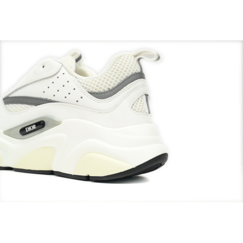 Coco Shoes Dior B22 Triple White Silver 3SN231YJG_H000 - Cocoshoesvip.net