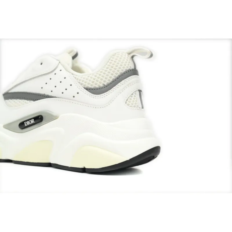 Coco Shoes Dior B22 Triple White Silver 3SN231YJG_H000 - Cocoshoesvip.net