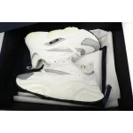 Coco Shoes Dior B22 Triple White Silver 3SN231YJG_H000 - Cocoshoesvip.net