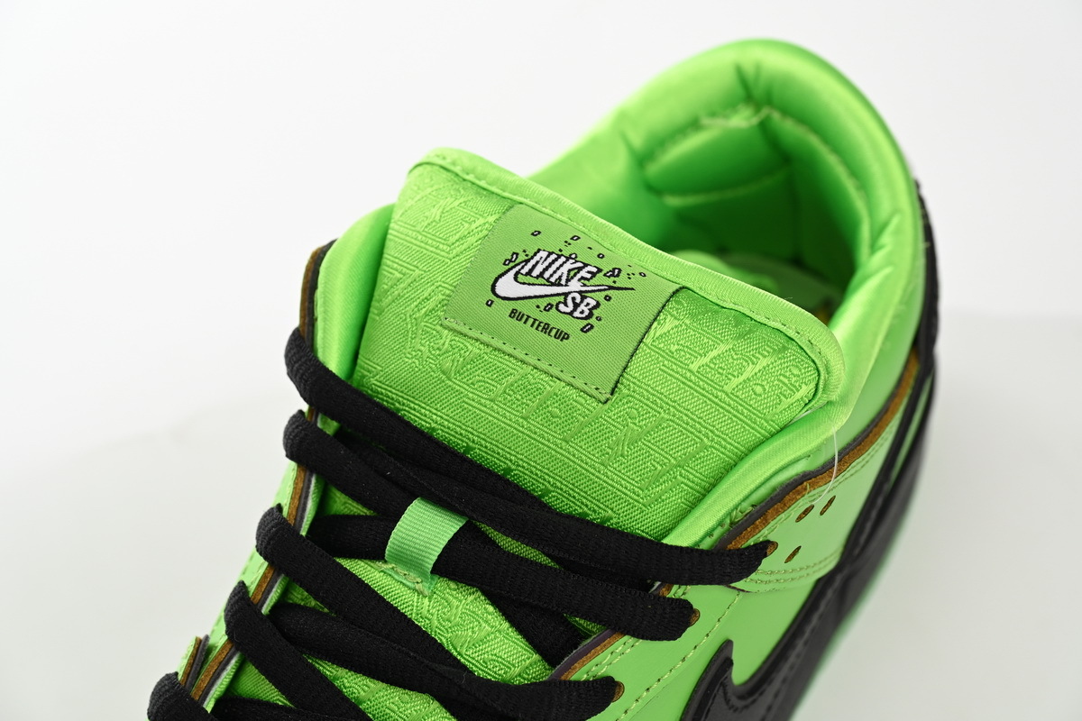 Coco Shoes The Powerpuff Girls x Nike SB Dunk Low Buttercup FZ8319-300 - Cocoshoesvip.net