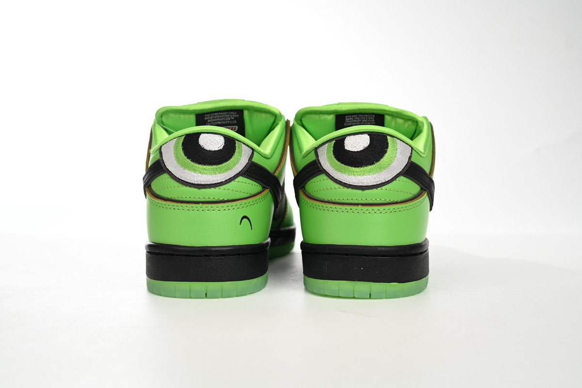 Coco Shoes The Powerpuff Girls x Nike SB Dunk Low Buttercup FZ8319-300 - Cocoshoesvip.net