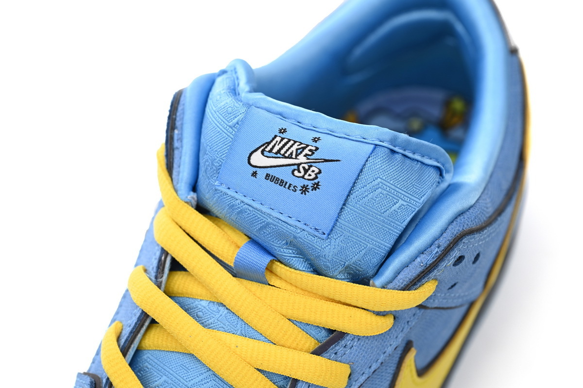 Coco Shoes The Powerpuff Girls x Nike SB Dunk Low Bubbles FZ8320-400 - Cocoshoesvip.net