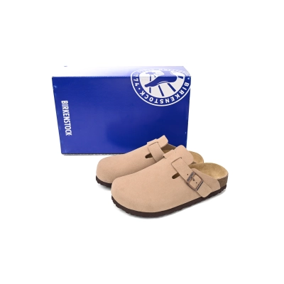 Coco Shoes Birkenstock Boston Soft Footbed Beige 0112574 02