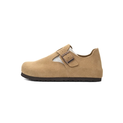 Birkenstock London Suede Leather Mink 1023519 01