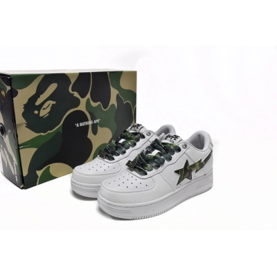 Coco Shoes A Bathing Ape Bape Sta Low ABC Camo White Green (2022) 1I70191005-GRN 02