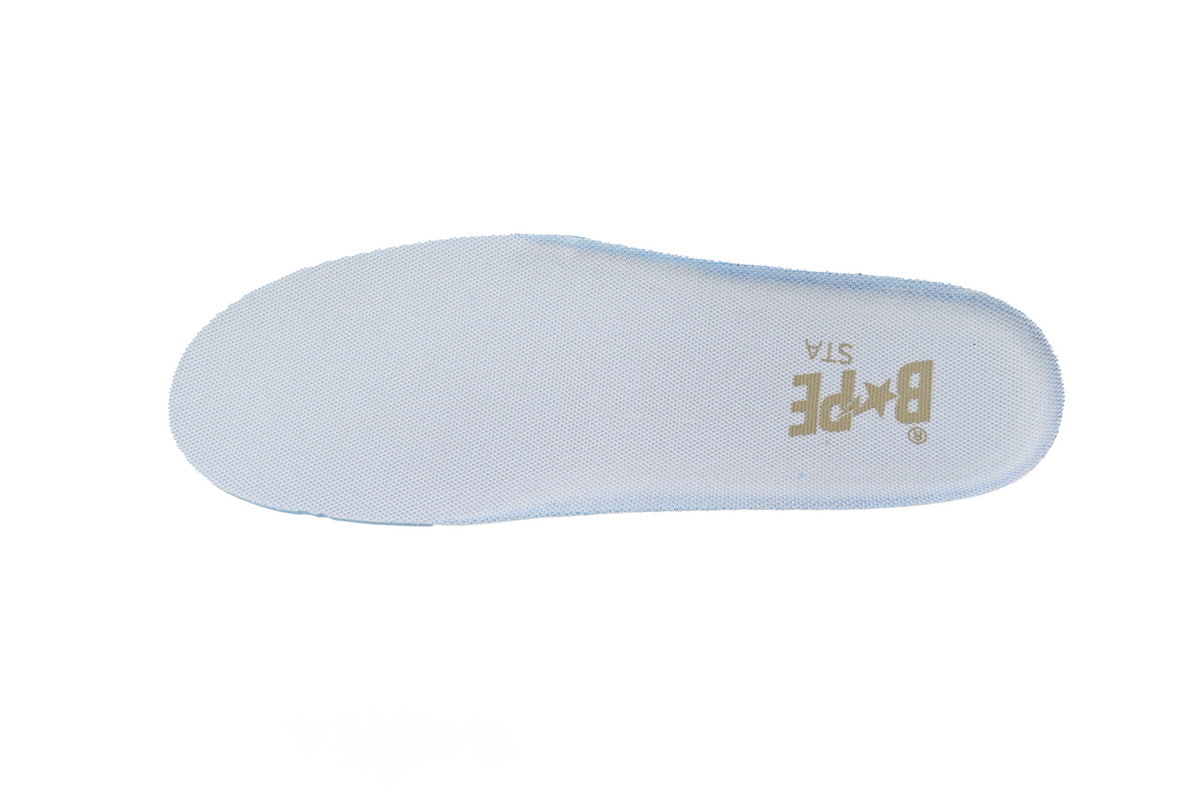 Coco Shoes A Bathing Ape Bape Sta Low White Brown Mirror Surface 1170191022 - Cocoshoesvip.net