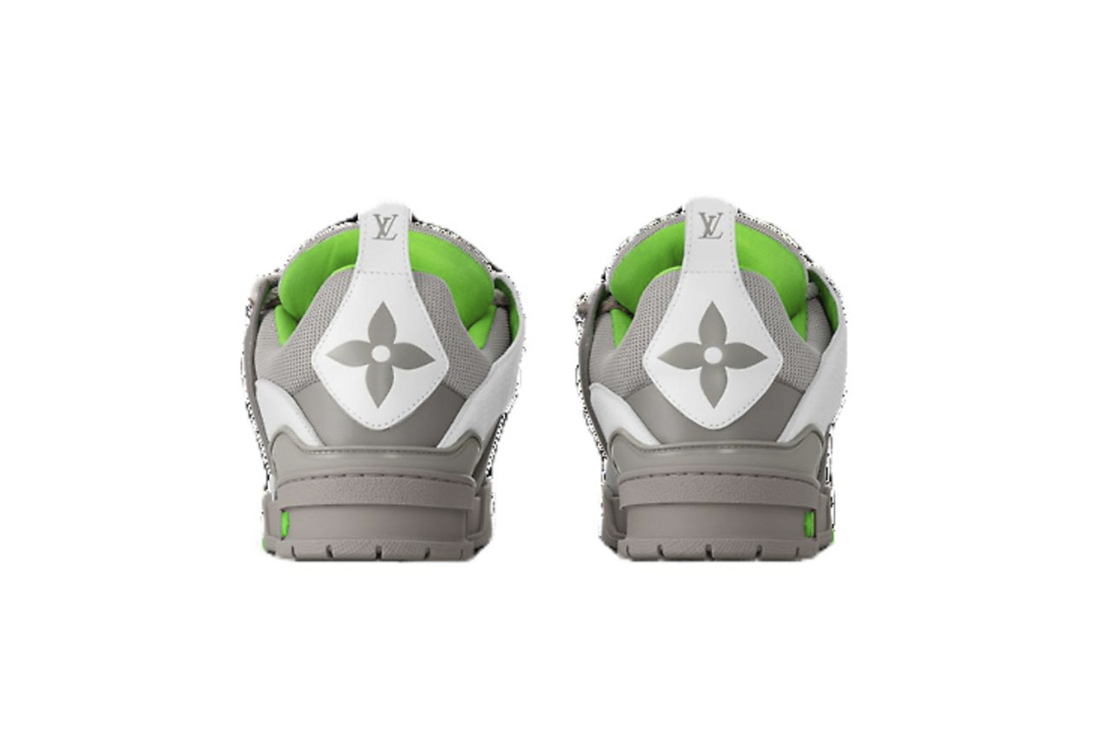 Coco Shoes Louis Vuitton LV Skate Sneaker Grey Green 1ABZ4R - Cocoshoesvip.net