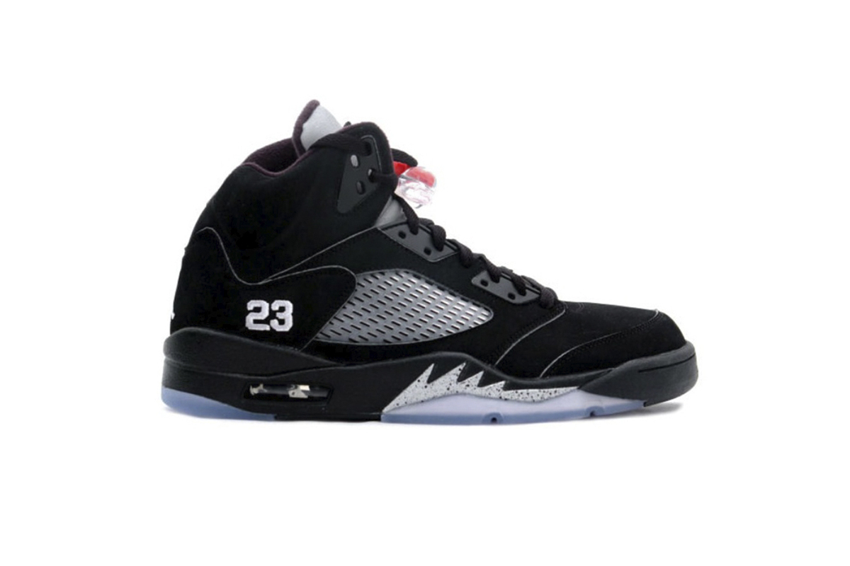 Coco Shoes Air Jordan 5 Retro Black Metallic (2011) 845035-003 - Cocoshoesvip.net