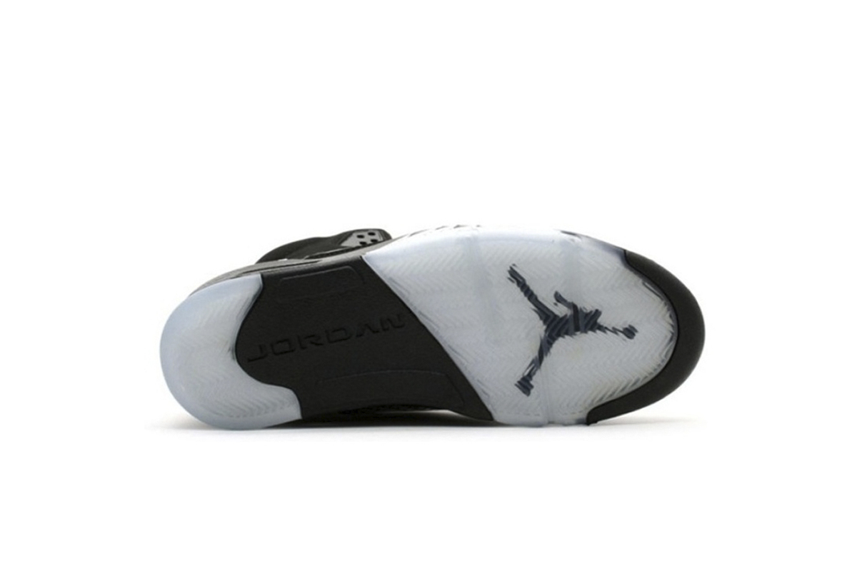 Coco Shoes Air Jordan 5 Retro Black Metallic (2011) 845035-003 - Cocoshoesvip.net