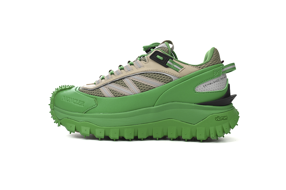 Coco Shoes Moncler Grenoble Trailtrip Panelled Green I10974M00010M2670P18 - Cocoshoesvip.net